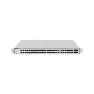CLOUD SWITCH RUIJIE REYEE RG-NBS3200-48GT4XS-P-V2 ADMINISTRABLE L2 DE 48 PUERTOS GIAGABIT POE+ 370W + 4 PUERTOS SFP+ RACKEABLE