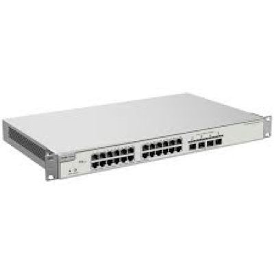 CLOUD SWITCH RUIJIE REYEE RG-NBS3200-24GT4XS-P-V2 ADMINISTRABLE L2+ DE 24 PUERTOS GIGABIT POE+ 370W + 4 PUERTOS SFP+ RACKEABLE