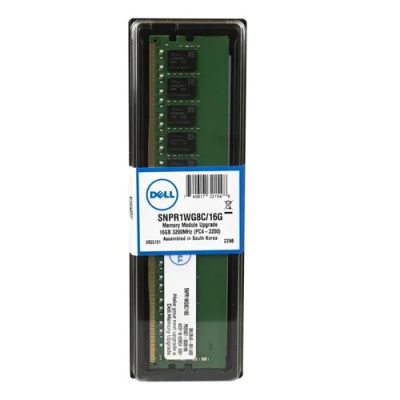 MEMORIA RAM DELL SNPR1WG8C/16G DDR4 16GB 1RX8 PC4-25600 3200MHz ECC UNBUFFERED