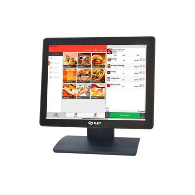 MONITOR TACTIL SAT 1054FP 15″ POS IP54 VESA USB/VGA/HDMI