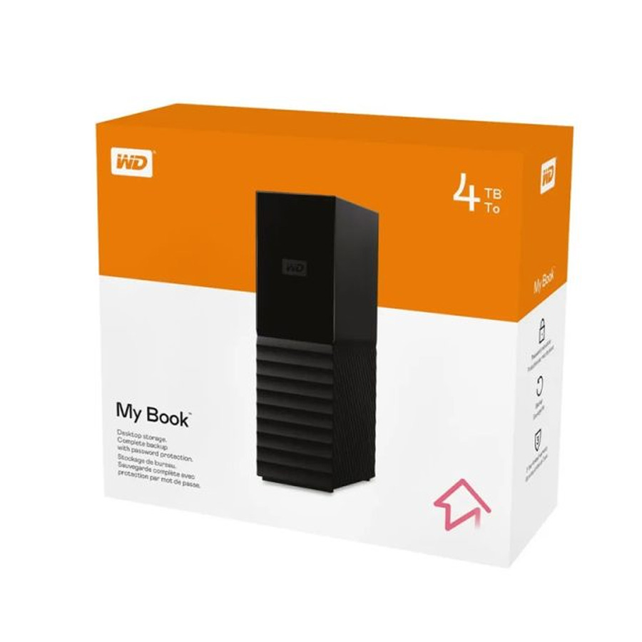DISCO DURO WD WDBBGB0040HBK-NA MY BOOK EXTERNO USB 3.0 DE 4TB 3.5"