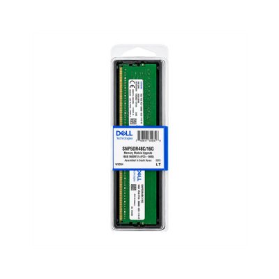 MEMORIA RAM DELL SNP5DR48C/16G DDR5 16GB 1RX8 PC5-44800 5600MHZ ECC REGISTERED