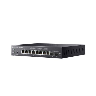 SWITCH TP-LINK OMADA TL-SG2210XMP-M2 ADMINISTRABLE L2+ DE 8 PUERTOS GIGABIT PoE+ 160W + 2 PUERTOS 10G SFP+